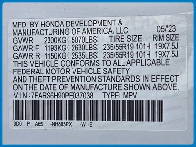 2023 Honda CR-V Hybrid Sport Touring