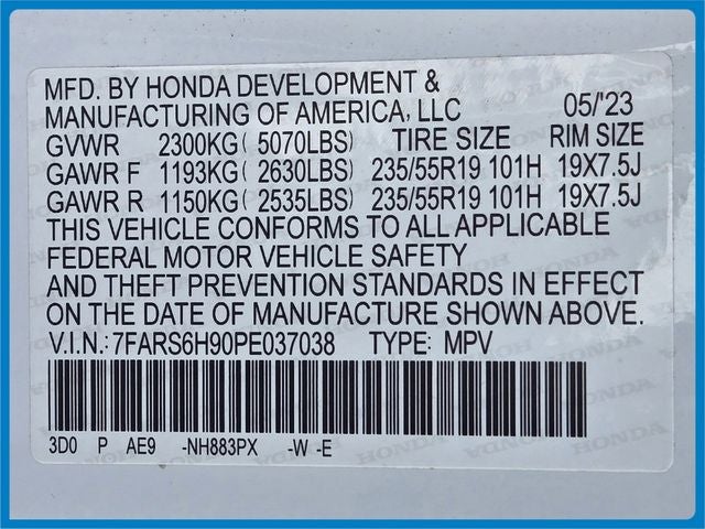 2023 Honda CR-V Hybrid Sport Touring