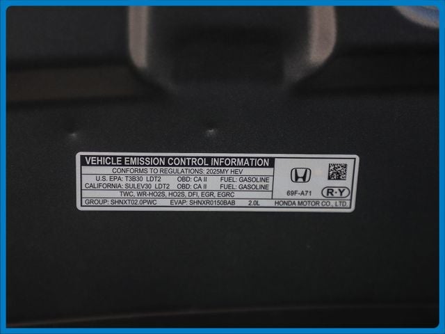 2025 Honda CR-V Hybrid Sport Touring