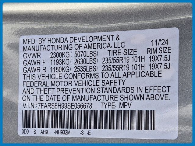 2025 Honda CR-V Hybrid Sport Touring