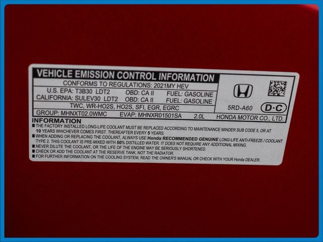 2021 Honda CR-V Hybrid EX