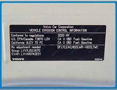 2020 Volvo S60 T5 Momentum