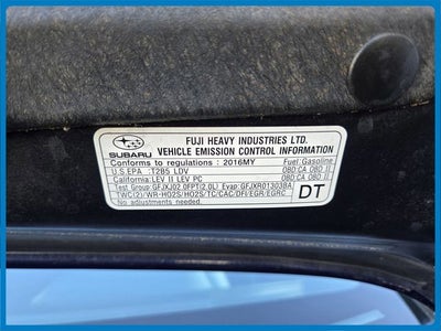 2016 Subaru WRX Premium