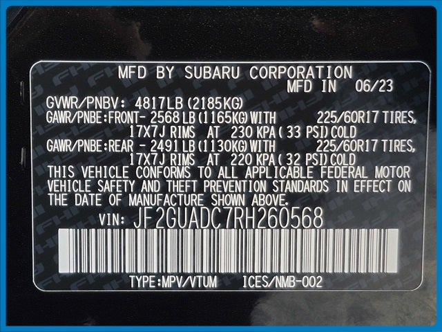 2024 Subaru Crosstrek Premium