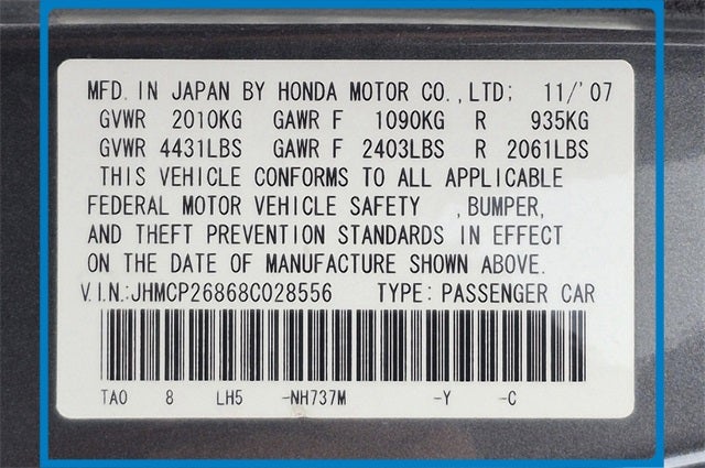 2008 Honda Accord EX-L 2.4