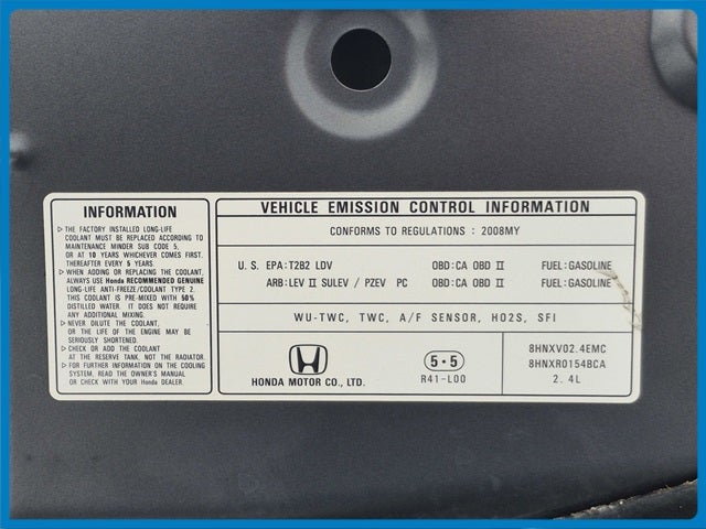 2008 Honda Accord EX-L 2.4