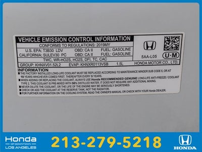 2019 Honda Civic Touring