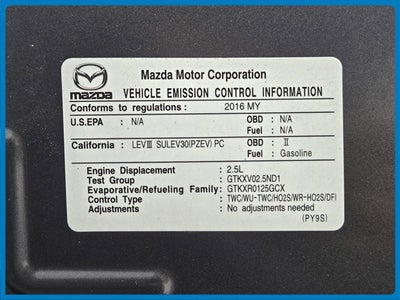 2016 Mazda Mazda6 i Grand Touring