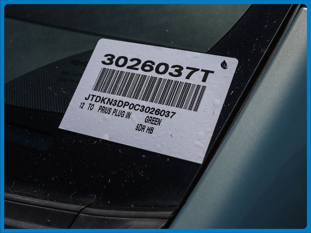 2012 Toyota Prius Plug-in 5dr HB (Natl)