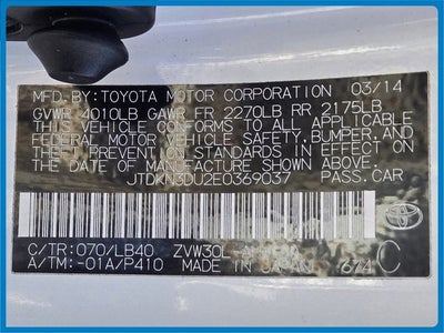 2014 Toyota Prius Four