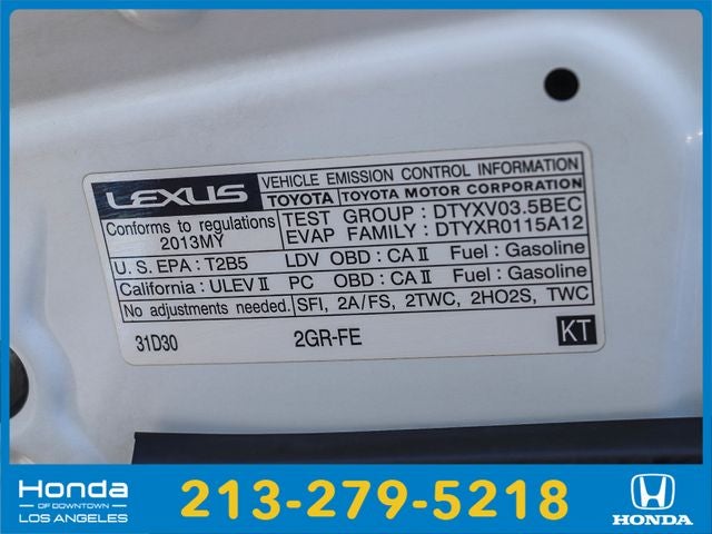 2013 Lexus ES 350