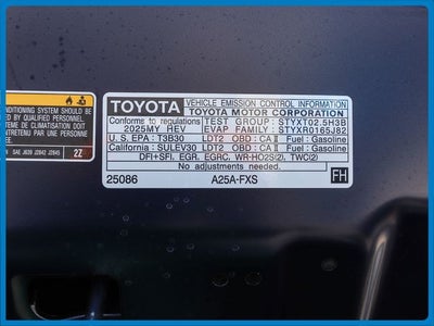 2025 Toyota RAV4 Hybrid XLE