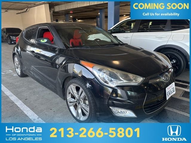 2013 Hyundai Veloster w/Gray Int