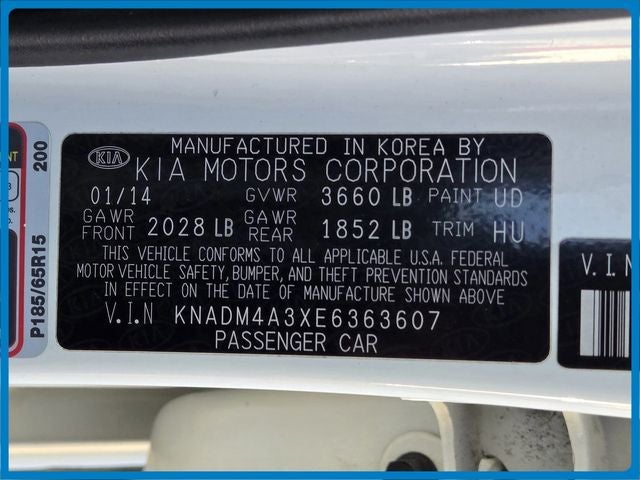 2014 Kia Rio LX