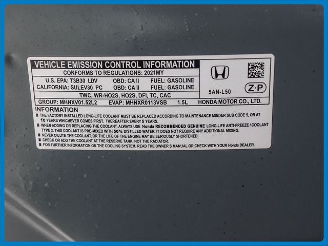 2021 Honda Civic EX