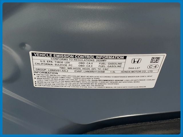 2020 Honda Civic EX-L