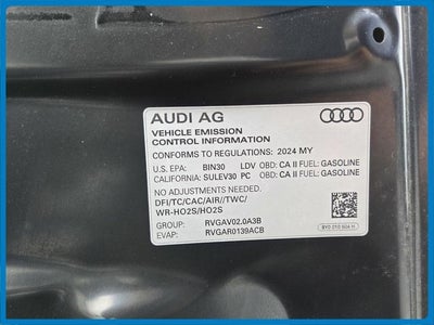 2024 Audi A3 40 Premium FrontTrak