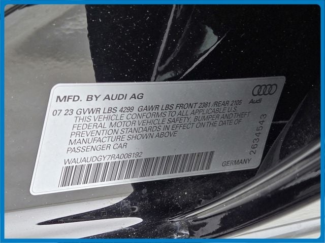 2024 Audi A3 40 Premium FrontTrak