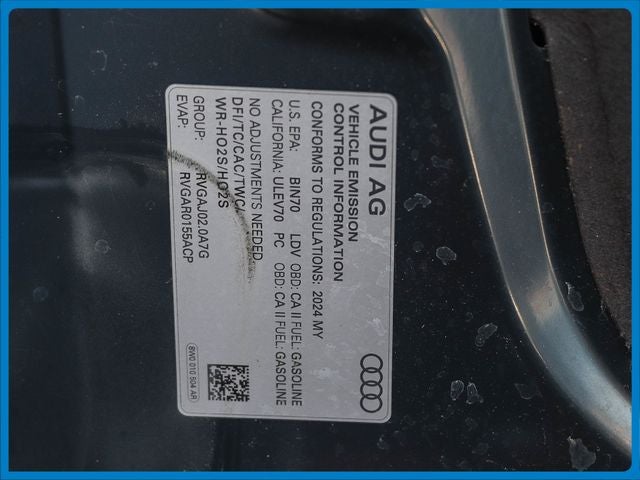 2024 Audi A5 Sportback quattro