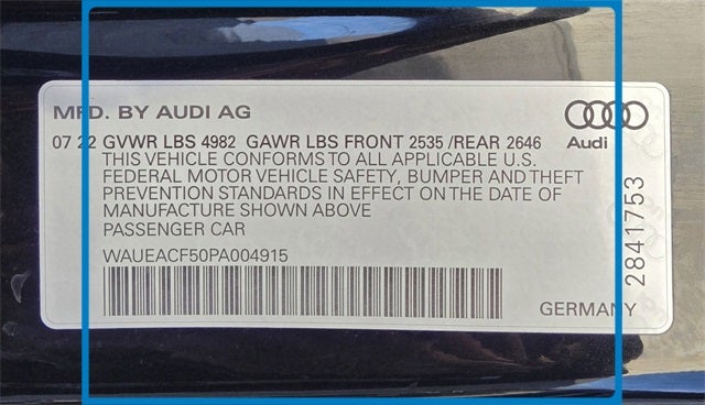 2023 Audi A5 Sportback quattro