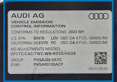 2023 Audi A5 Sportback quattro