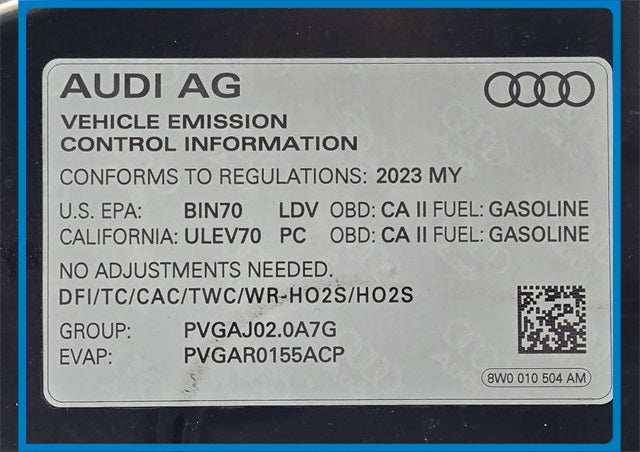 2023 Audi A5 Sportback quattro