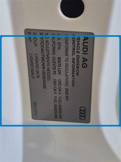 2020 Audi A4 40 Premium