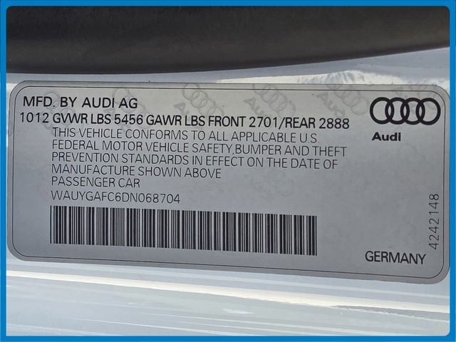 2013 Audi A7 quattro