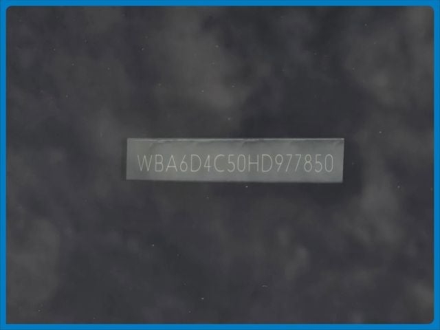 2017 BMW 6 Series 650i Gran Coupe