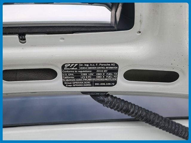 2016 Porsche 911 Turbo