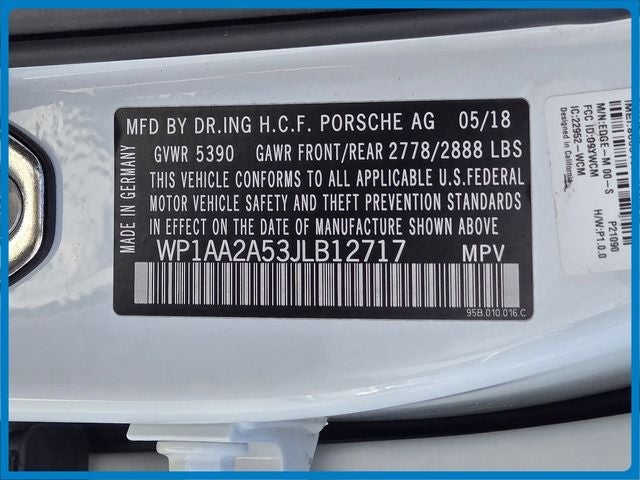 2018 Porsche Macan Base