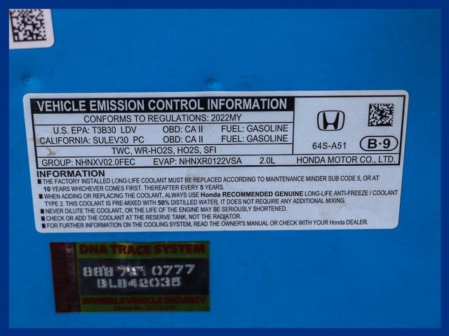 2022 Honda Civic Sport