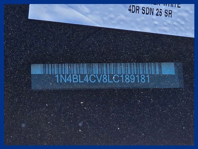 2020 Nissan Altima 2.5 SR