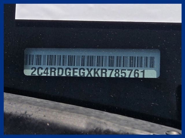2019 Dodge Grand Caravan GT