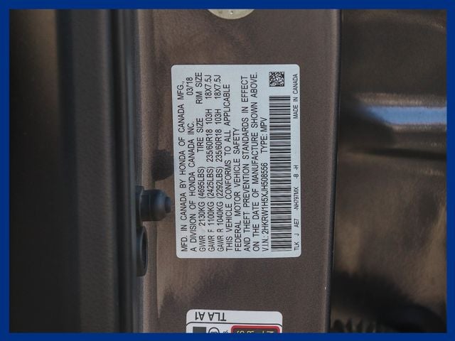 2018 Honda CR-V EX