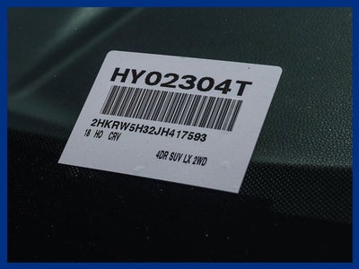 2018 Honda CR-V LX