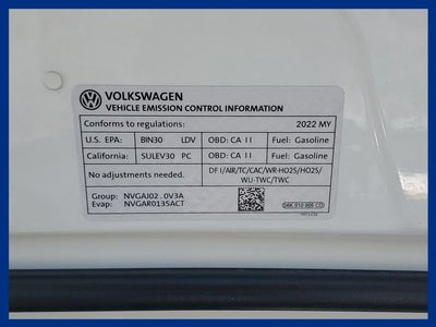 2022 Volkswagen Tiguan 2.0T SE