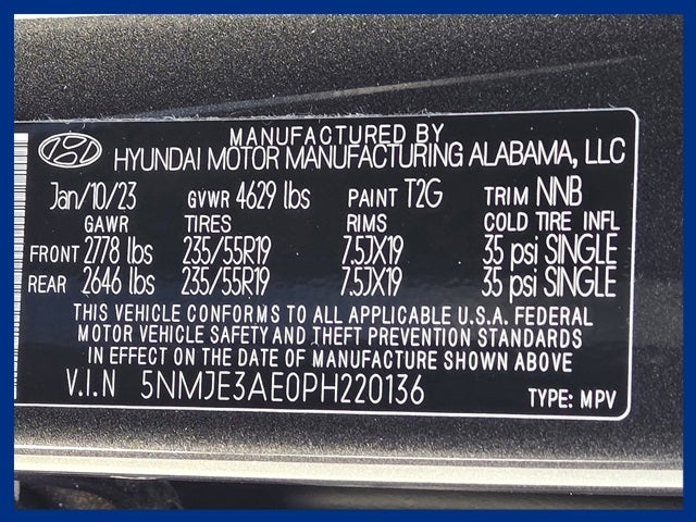 2023 Hyundai Tucson Limited