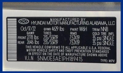 2023 Hyundai Tucson Limited