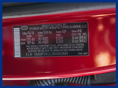 2024 Hyundai Santa Fe Calligraphy