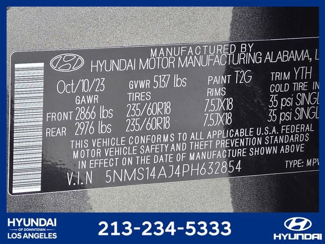 2023 Hyundai Santa Fe SE