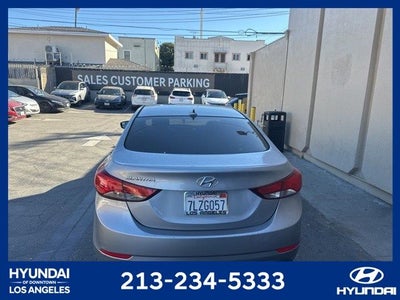 2016 Hyundai Elantra Value Edition