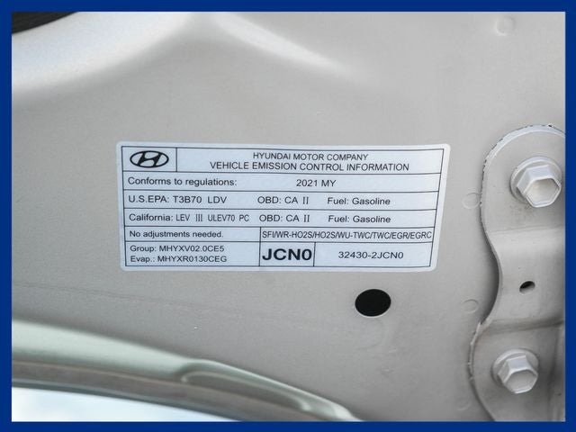 2021 Hyundai Elantra SEL