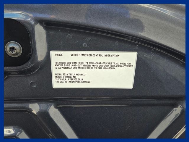 2023 Tesla Model 3 Performance