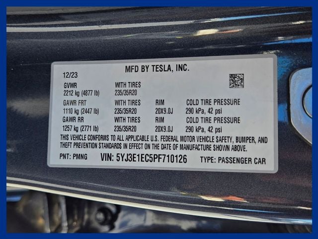 2023 Tesla Model 3 Performance