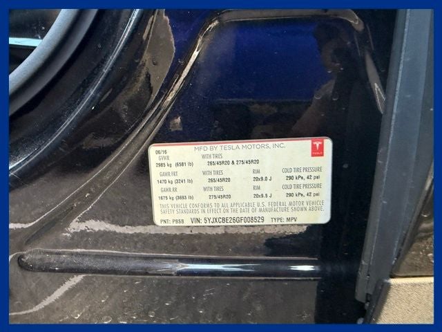 2016 Tesla Model X 75D