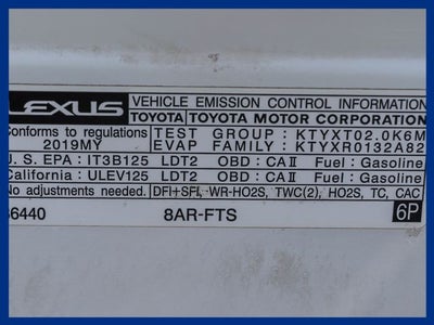 2019 Lexus NX 300 Base