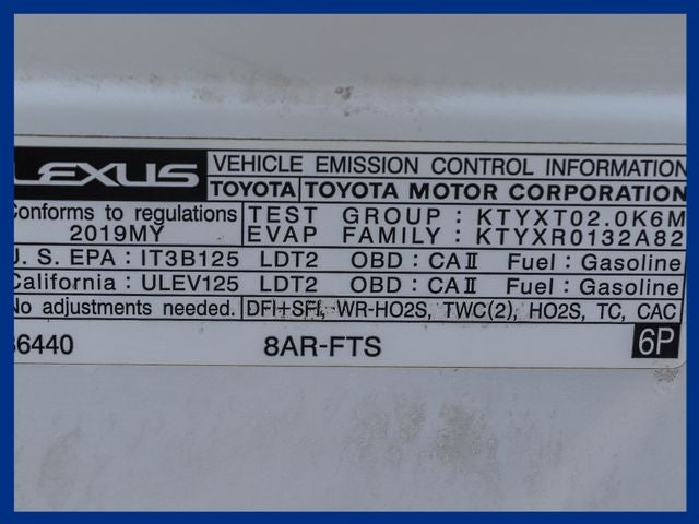 2019 Lexus NX 300 Base