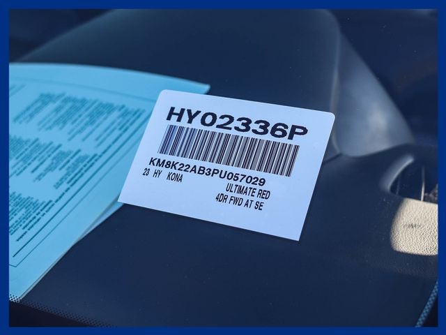 2023 Hyundai Kona SE