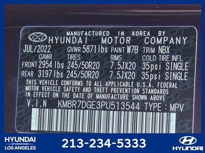 2023 Hyundai Palisade Calligraphy